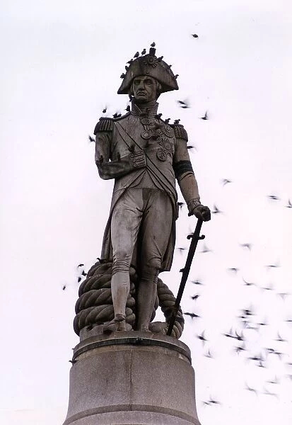 Trafalgar Square - Nelsons Column Britain Places London