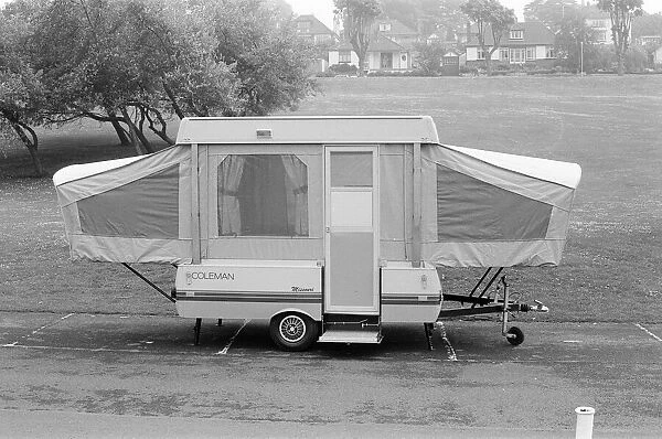 Trailer Tent, Camping Feature, July 1984
