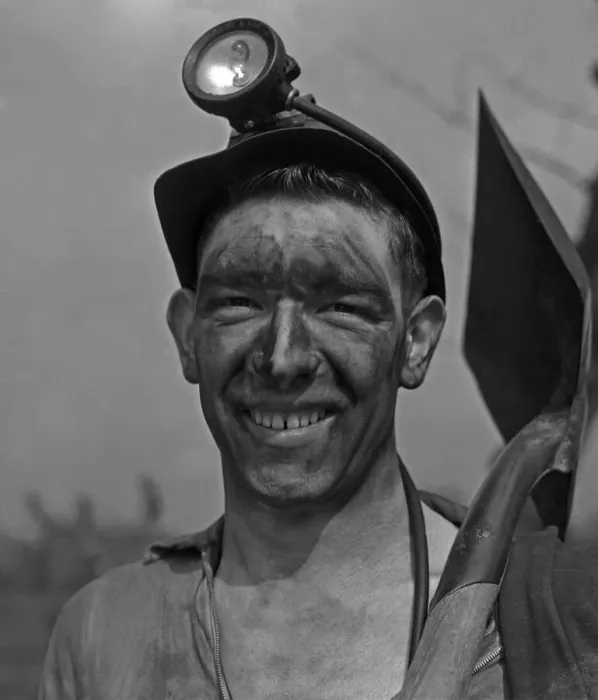Framed Print : Trainee miner seen here at work. Part of the Daily Herald Youth in Industry Feature 6th Framed Print : Trainee miner seen here at work. Part of the Daily Herald Youth in Industry Feature 6th