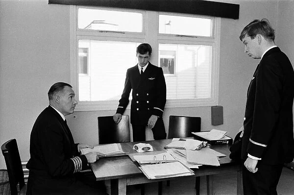 Trainee pilots Stephen Radcliffe and John Penwill 1st February 1968