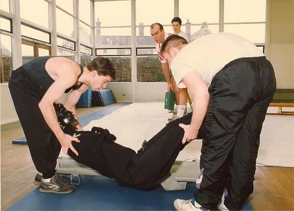 Trainee police officers are put through their paces