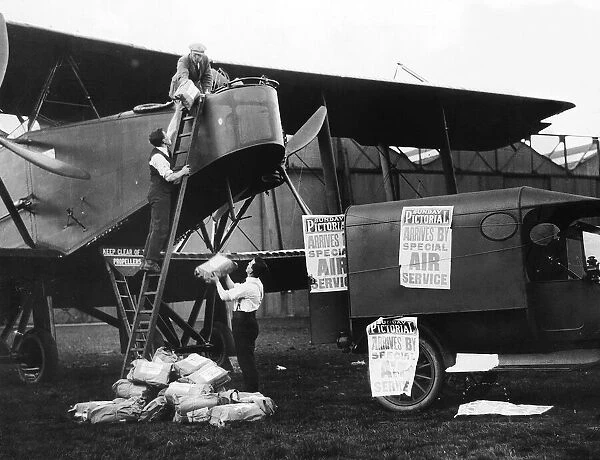 During a transport strike in the autumn of 1919 airfreight came into its own for