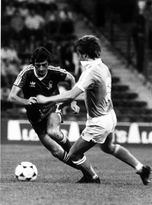 Framed Print : Trevor Francis of Nottingham Forest goal scorer 1979 European Cup Final in Munich Framed Print : Trevor Francis of Nottingham Forest goal scorer 1979 European Cup Final in Munich