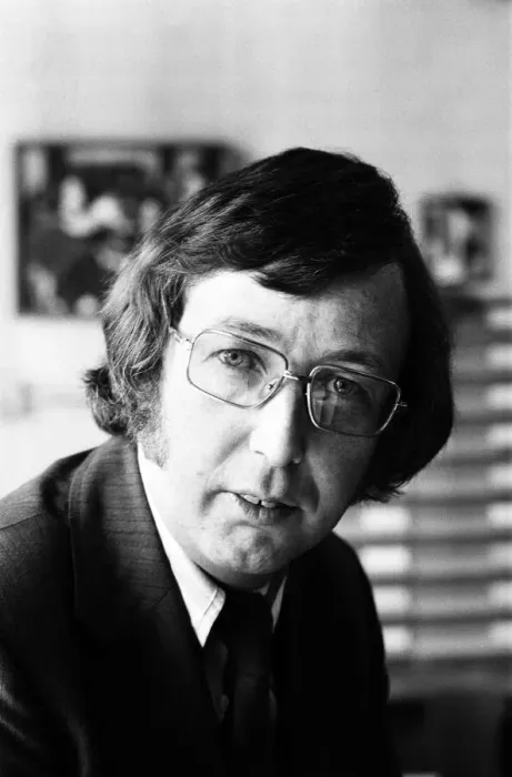 Framed Print : Trevor Roberts, Picture Editor, Birmingham Post and Mail Newspapers, 1974