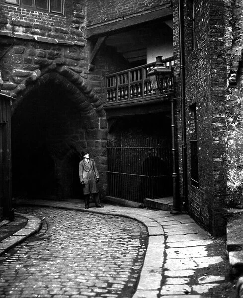 Trodden by the feet of generations, The Black Gate, once a main entrance to the city of