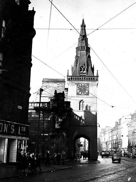 Tron Church Steeple Glasgow Trongate Argyle Street