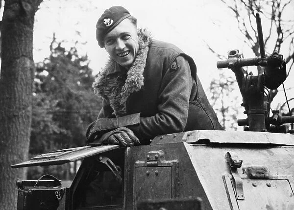 Trooper Bob Dawdry, 7th Armoured Division. 5th May 1945