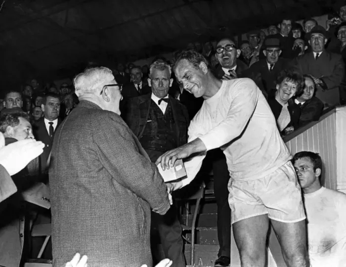 Framed Print : trophy as player manager of Hereford United at the second leg of the cup final at Ninian Framed Print : trophy as player manager of Hereford United at the second leg of the cup final at Ninian