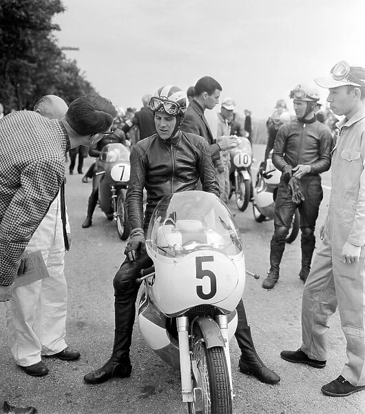 TT Races 250cc Lightweight International. Phil Read. 14th June 1965