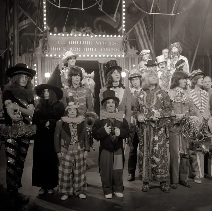 Framed Print : TThe Rolling Stones Rock n Roll Circus TV special, Intertel Studios Framed Print : TThe Rolling Stones Rock n Roll Circus TV special, Intertel Studios