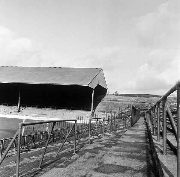 Turf Moor football stadium, the home of Burnley FC, Lancashire, 28th February 1967