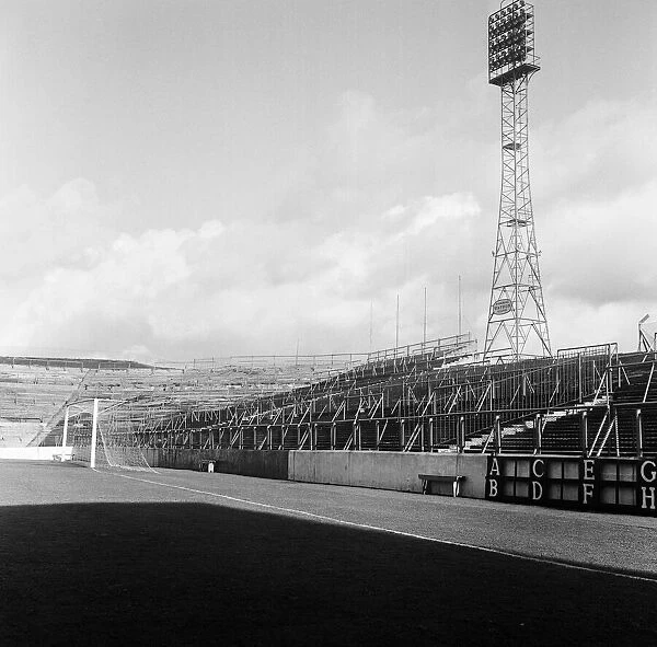 Turf Moor football stadium, the home of Burnley FC, Lancashire, 28th February 1967