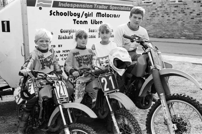 Framed Print : Turning up for a big international youth motocross event at the weekend in Leicestershire Framed Print : Turning up for a big international youth motocross event at the weekend in Leicestershire