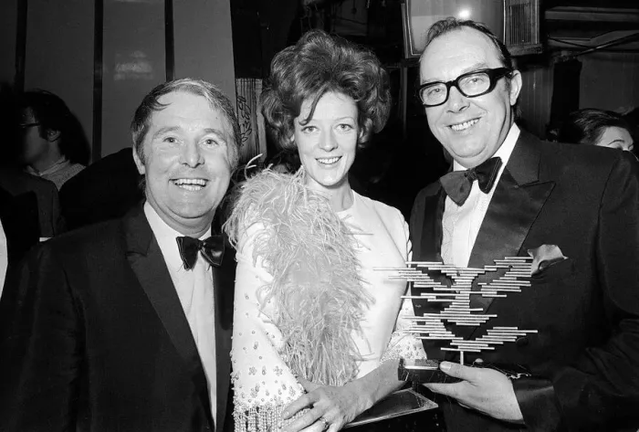 Framed Print : TV and Film Awards March 1970 at the London Palladium Maggie Smith back stage Framed Print : TV and Film Awards March 1970 at the London Palladium Maggie Smith back stage