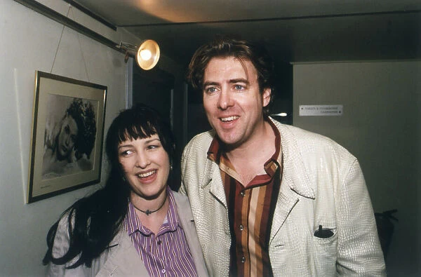 TV presenter Jonathan Ross and his scriptwriter wife Jane