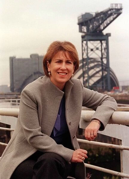TV Presenter Kirsty Wark October 1999 returns to BBC Scotland screens when she