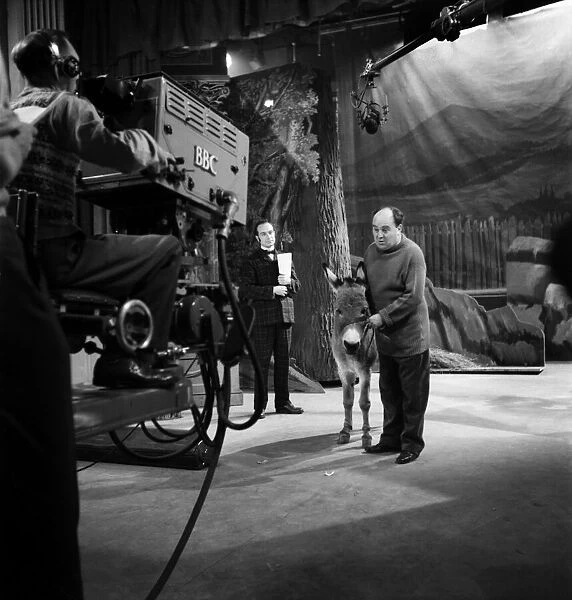 TV programme- 'The Passing Show'being made at the BBC television studios in