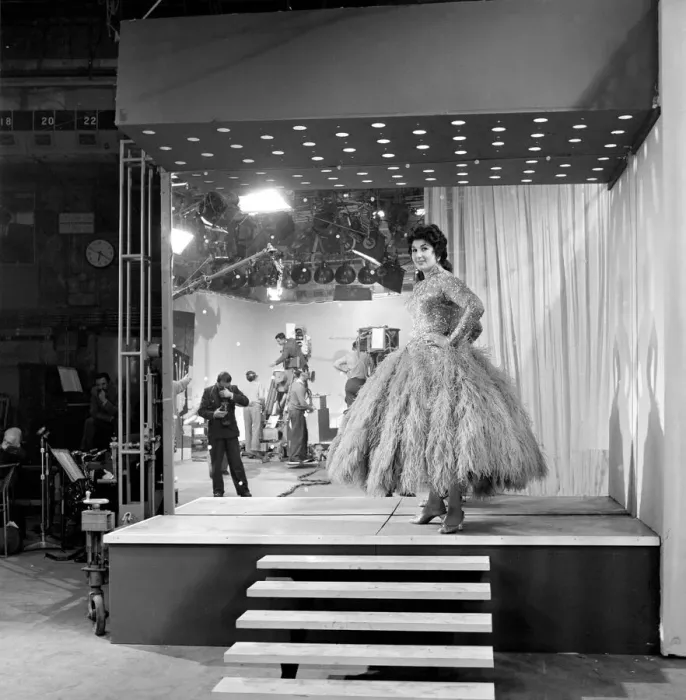 Framed Print : TV programmes Off the Record'. Behind the scene at the BBC programme