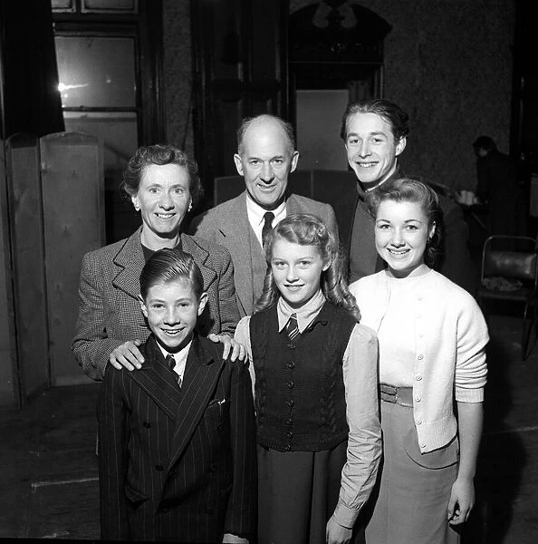 TV Progs The Appleyard Family October 1952 Pat Wilson as Margaret Appleyard in