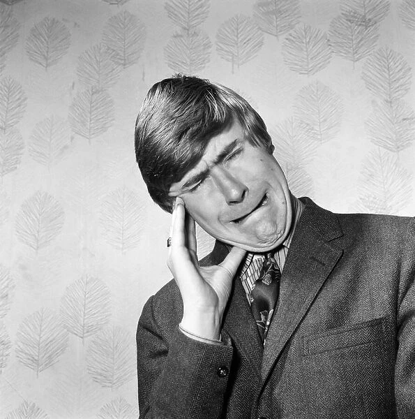 TV star impressionist Mike Yarwood. 19th December 1968