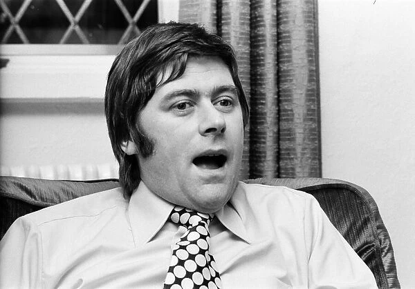 TV star Mike Yarwood. 13th February 1974