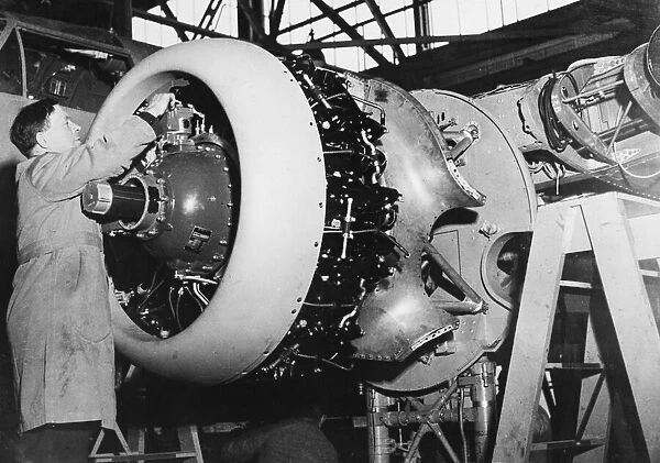 Twin engined Bristol Beaufort torpedo bomber, now being produced in Australia