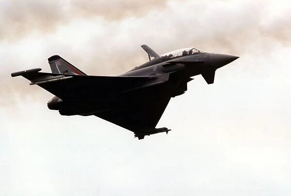 A twin seat version of the Eurofighter Typhoon aircraft