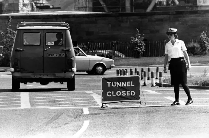 Framed Print : The Tyne Tunnel, runs under the River Tyne from Howdon in North Tyneside to Jarrow in Framed Print : The Tyne Tunnel, runs under the River Tyne from Howdon in North Tyneside to Jarrow in