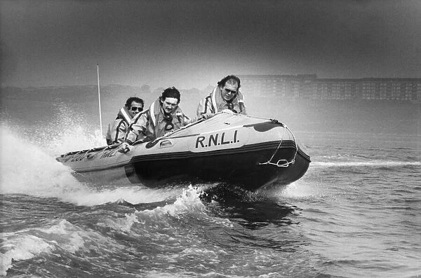 The Tynemouth Lifeboat Dinghy. Trevor Fryer