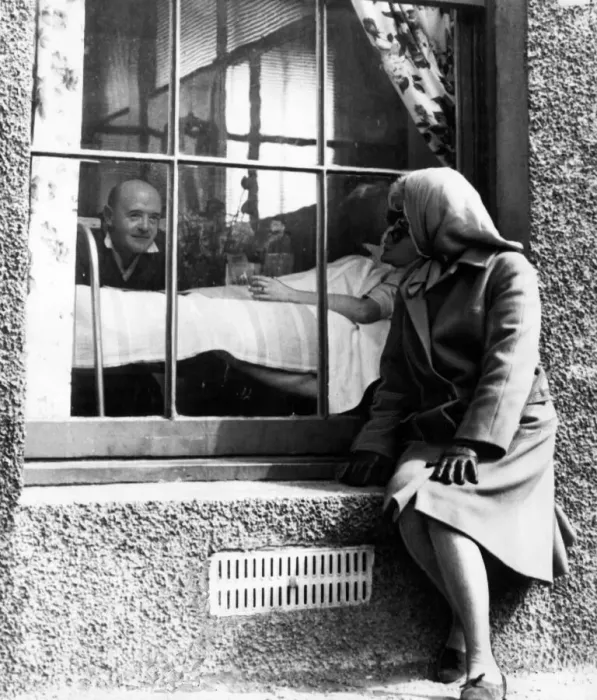 Framed Print : Typhoid outbreak. Aberdeen. Scotland. 1964. In 1964 there was an outbreak of typhoid in Framed Print : Typhoid outbreak. Aberdeen. Scotland. 1964. In 1964 there was an outbreak of typhoid in