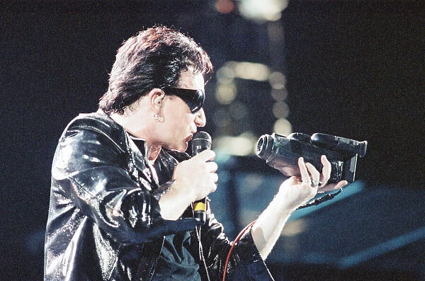 U2 Concert, Zoo TV Tour, Cardiff Arms Park, Cardiff, Wales, Wednesday 18th August 1993