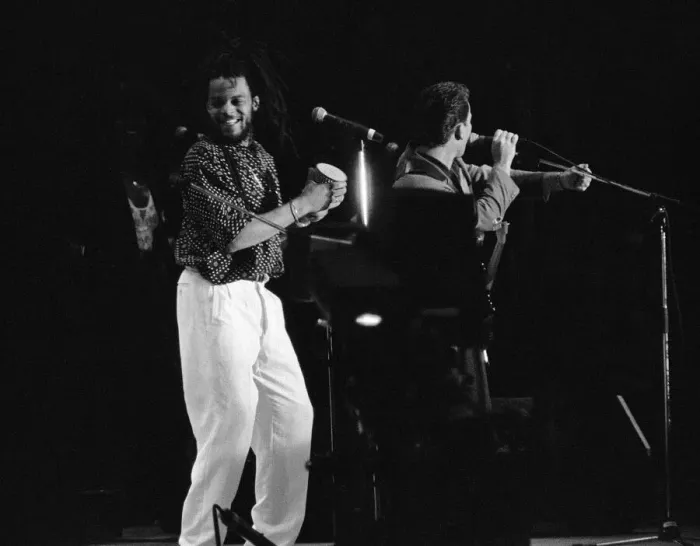 Framed Print : UB40 performing in concert at Birmingham Citys St Andrews stadium