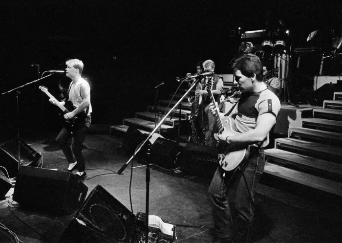 Framed Print : UB40 performing at the Odeon Birmingham. 11th March 1983