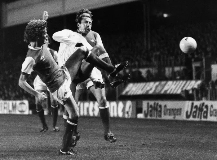 Framed Print : UEFA Cup Second Round Second Leg match at Highbury November 1978 Arsenal 1 v Hajduk Framed Print : UEFA Cup Second Round Second Leg match at Highbury November 1978 Arsenal 1 v Hajduk