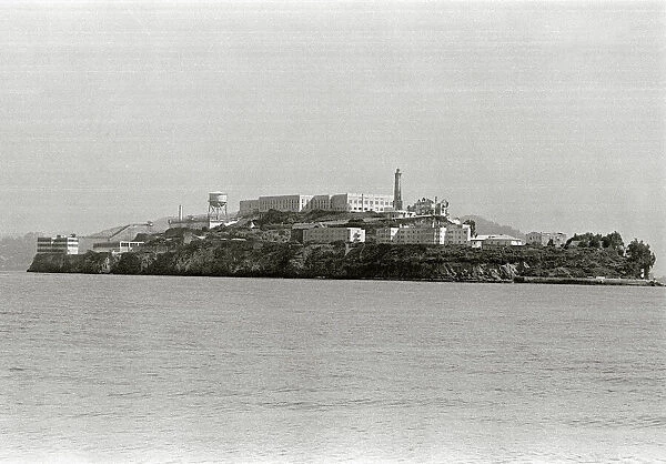 United States of America Alcatraz Prison Alcatraz Island firmly entrenched in
