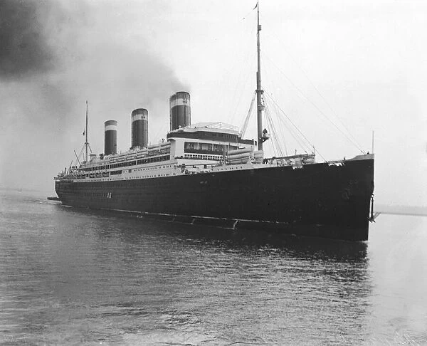 The United States line ship SS Leviathan, formerly known as the Vaterland before being
