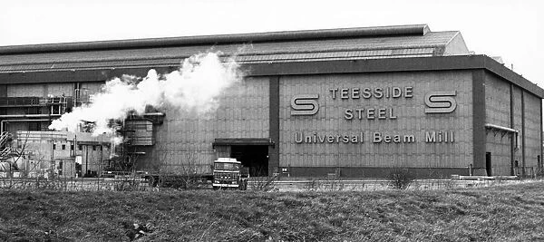 Universal Beam Mill, Teesside Steel, Lackenby, 2nd February 1989