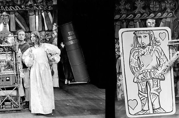 Unusual: Theatre. Machine. The Robot, Anne, Queen of France - actress Jill Bruce