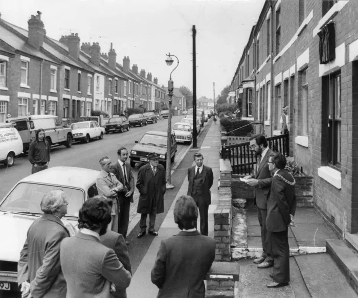 Framed Print : Unveiling of the birthplace of Air Commodore Sir Frank Whittle
