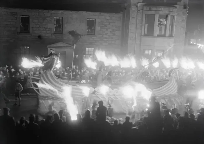 Framed Print : Up-Helly-Aa festival at Lerwick, Shetlands SP 4 / 2 / 1951 B604 / 1 Framed Print : Up-Helly-Aa festival at Lerwick, Shetlands SP 4 / 2 / 1951 B604 / 1
