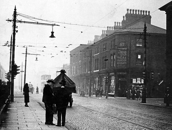 Upper Brook Street, Manchester. Circa 1929