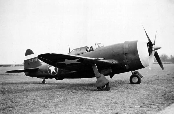 U.s Facility Visit. No 3, new U.s fighter the P47. March 1943