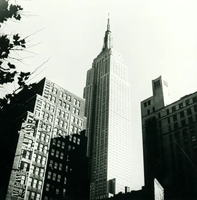 Framed Print : USA New york Empire State building views of New york at daytime Framed Print : USA New york Empire State building views of New york at daytime