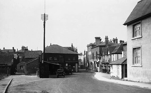 Uxbridge Belmont Road, looking towards High Street, Greater London. Circa 1929