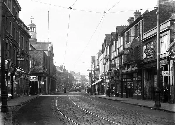 Uxbridge High Street near Market House Circa 1935