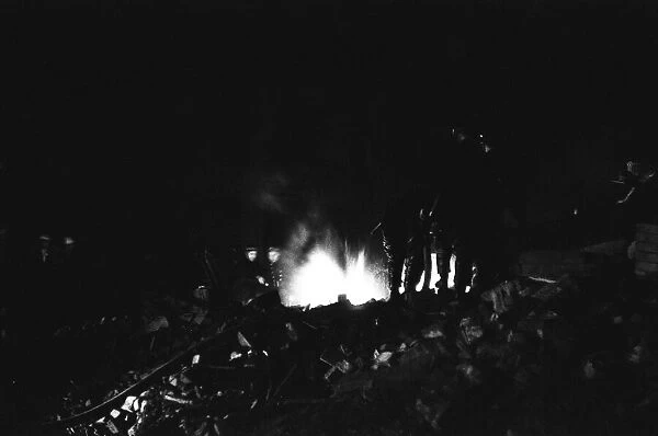 V2 Rocket strike on Duke Street during Second World War. 11th December 1944