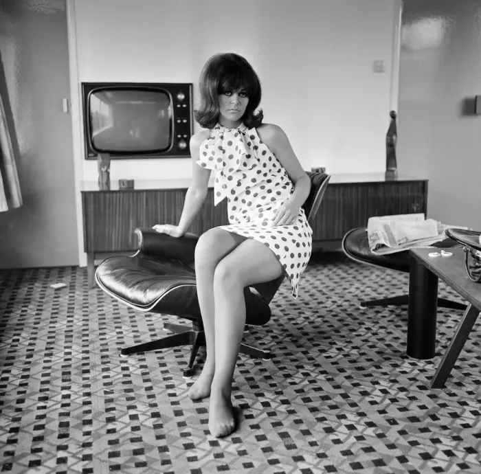 Framed Print : Valerie Byrne, Actress, 5th May 1966