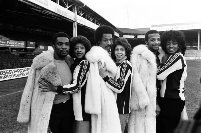 Framed Print : Valerie Holiday, Helen Scott and Sheila Ferguson a. k. a. The Three Degrees meet up with Framed Print : Valerie Holiday, Helen Scott and Sheila Ferguson a. k. a. The Three Degrees meet up with