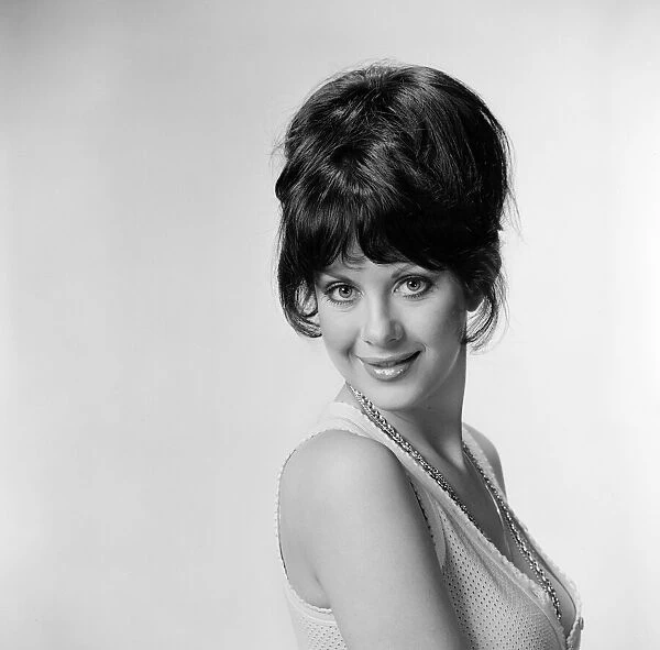 Valli Kemp, Actress & Model, Studio Pix, 28th April 1973
