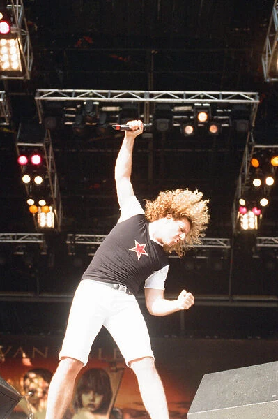 Van Halen in Concert, The Balance Tour, National Stadium, Cardiff Arms Park, Cardiff